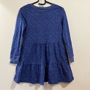 Cat & Jack Kids Dress in Blue Animal Print